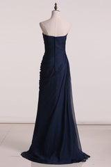 Prom Dresses A Line Elegant Chiffon With Ruffles Long Evening Dress