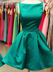 green homecoming dress short prom dresses