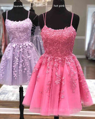 Prom Dress Store Near Me, Short Light Lace Prom Dresses, Short Lace Graduation Homecoming Dresses